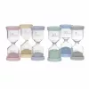 TFA Dostmann 18.6012.30 bastu-timglas, 15 minuter, naturträram, vit sand, väggmonterbar, 360° roterbar