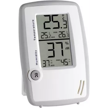 TFA Dostmann termo-hygrometer 30.5015 – inomhus temperatur- och fuktighetsmonitor med komfortzon