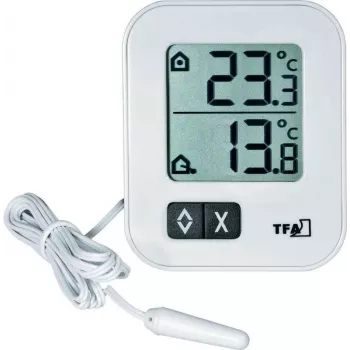 TFA Dostmann 30.1043.02 digital termo-hygrometer vit