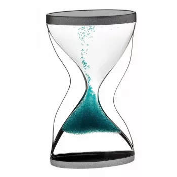 TFA Dostmann timglas timer 15 minuter grön mekanisk 18.6008.04