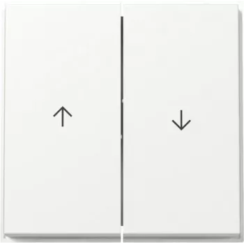 GIRA vipplock 329466 dubbelpil TX_44 renvit