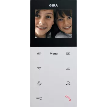 Gira 123927 videoinnerstation AP Plus System 55 renvit matt