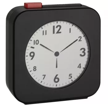 TFA Dostmann 60.2555.01 Digital Alarm Clock Black