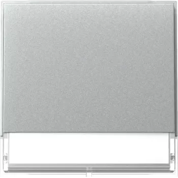 Gira TX_44 aluminiumvippa för knapp, infälld montering 329965