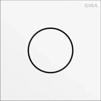 Gira röstmodul trafikvit lackerad 5563902