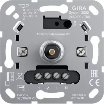 Gira varvtalsregulator-insats 246000