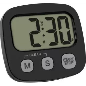 TFA Dostmann 38.2057.01 digital stoppur svart