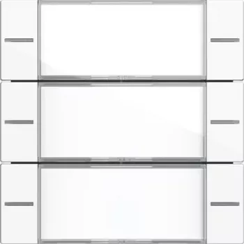Gira 577303 vippset 3-fack för trycksensor 4, ren vit glansig