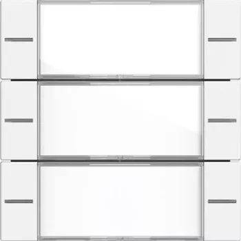 GIRA 577327 vippset 3-fack svart matt för Touch Sensor 4, System 55