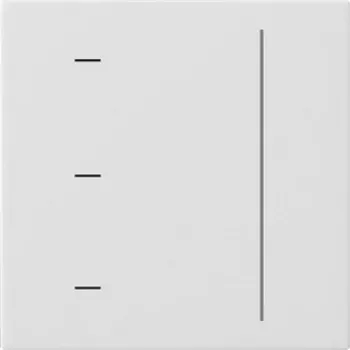 Gira Touch-påsats S3000 ren vit 536527