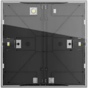 Gira trycksensor 4 Komfort 1-fack OneKNX KNX trycksensor med display, antracit 534100