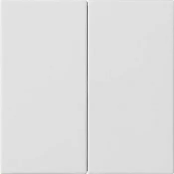 Gira S3000 Control Top 2-fack System 55 ren vit glansig 536227