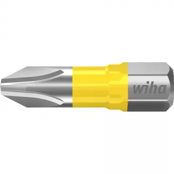 Wiha 42294 Phillips PH2 x 25 mm power-bit, 1/4 tums sexkantsskaft, molybdän-vanadin-stål