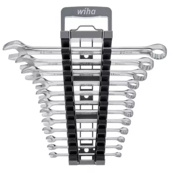 Wiha 45321 ring- och u-nyckelset 13 delar 6-22 mm
