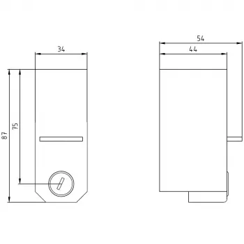 Siemens SIRIUS klämskydd 3TX65263B transparent
