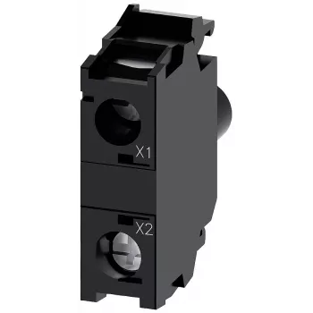 SIEMENS SIRIUS ACT LED-modul, integrerad LED, röd, 6-24V AC/DC, skruvklämma 3SU14011BG201AA0