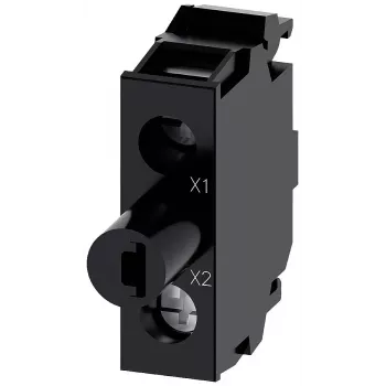 SIEMENS LED-modul med integrerad LED, röd, 24 V AC/DC, skruvklämma, SIRIUS ACT 3SU14012BB201AA0