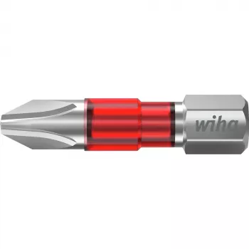 Wiha 7011TY Phillips PH2 x 29 mm skruvmejselbits, 25-pack, 1/4 inch sexkant 42539