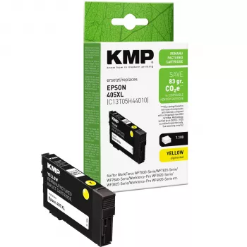 KMP 1656,4009 kompatibel bläckpatron gul för Epson T0714