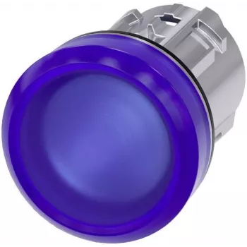 Siemens SIRIUS ACT platt indikeringslampa, blå, 22mm, 24V AC/DC 3SU1051-6AA50-0AA0