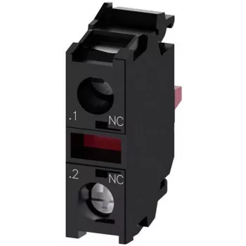 Siemens SIRIUS ACT kontaktmodul 3SU1400-1AA10-1MA0, 1 NO + 1 NC, skruvklämma, 500 V AC/DC
