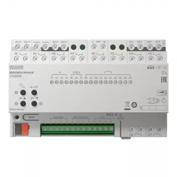 JUNG 2590M1SR KNX multistation universal, DIN-skena, 8 TE