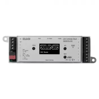 JUNG KNX LED-styrenhet 5-kanal DC 5-48V, DIN-skena, Secure, 390051SLEDE