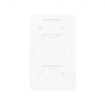 Jung bottenplatta flamhärdig vit 328-622WW
