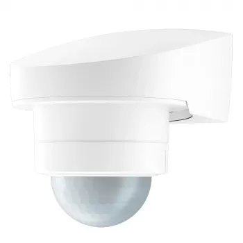 JUNG 240° rörelsedetektor utanpåliggande, alpinvit BM240S1AWW