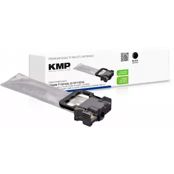 KMP PRINTTECHNIK kompatibel svart bläckpatron för Epson T11D1 XL (hög räckvidd, 1100 sidor) 1664,4001