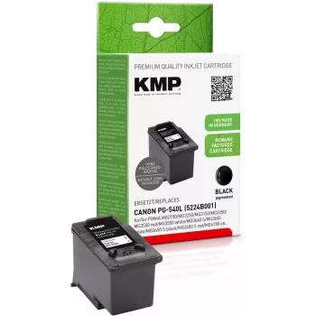 KMP svart bläckpatron kompatibel med Canon PG-540L (1516,4401)