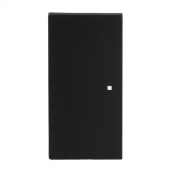 BUSCH-JAEGER 6230-20-45M dubbel vipplock, otryckt, svart matt 2CKA006220A0947