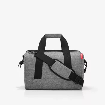 Reisenthel allrounder M unisex läkarväska, dragkedja, grå/svart (MS7052)