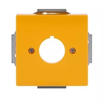 Busch-Jaeger future® linear centralplatta täcklock, gul, 1-fack, för vippinsatser 2CKA001724A4382
