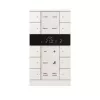 Busch-Jaeger HVAC-enhet 10-faldig, BE,studio/vit SBR/U10.0.11-884 (2CKA006330A0051)