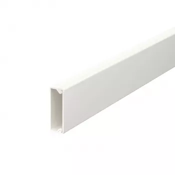 OBO Bettermann 6150780 kabelkanal, 2000 x 30 x 10 mm, renvit, 1 st