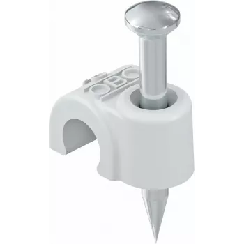 OBO Bettermann isolerad spikklämma 6-7 mm ljusgrå PP 200 st (2227460)