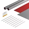 OBO Bettermann FSB-K32 bandagesats för solcellsanläggningar 550x380 mm grå/röd 7203150