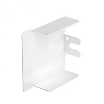 OBO Bettermann LKM E60060RW ändstycke, 60x60 mm, stål, ren vit