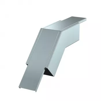 OBO BETTERMANN PLM-BF 45° fallande kabelstegsbåge 800x100 mm varmförzinkad 7218106