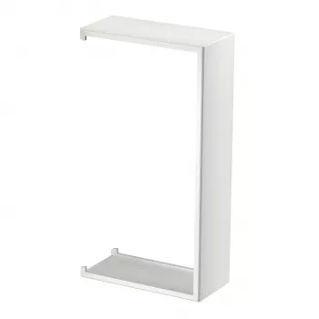 OBO BETTERMANN Rehau SIGNA BASE sågurtagstätning 70x130 mm, RAL 9010 ren vit 6132791