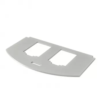 OBO Bettermann typ B monteringsplatta V2A rostfritt stål MP R2 2B (7408804)