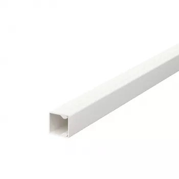 OBO BETTERMANN WDK15015RW kabelkanal 15x15x2000 mm PVC renvit med bottenhål 6191002