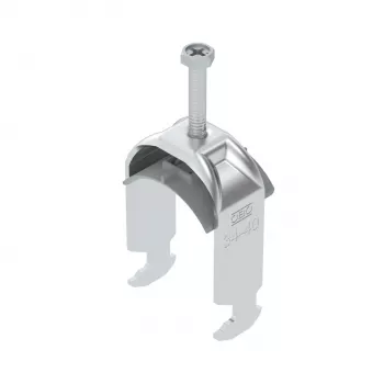 OBO BS-H1-K-40 ALU U-bygelklämma 40 mm aluminium 1186436