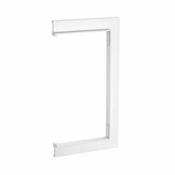 OBO BETTERMANN Rehau SIGNA BASE väggtäckram 70x130 mm, RAL 9010 renvit (6132801)