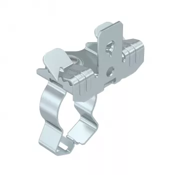 OBO SCVPC 3-7 D25 hållarklämma med rörhållare, under bärare, 20-25 mm, varmförzinkat stål 1488621