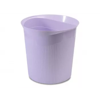 HAN Re-LOOP 13L rund avfallsbehållare, pastellviolett, 100% PIR återvunnen plast 18148-887