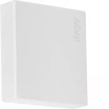 HAGER LF2502569016 ändkåpa trafikvit (RAL 9016) för 25x25 mm kabelkanal