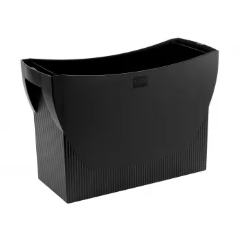 HAN SWING KARMA hängmappsbox, plast, svart, 100 % återvunnet material, för 20 A4-filer 19008-13