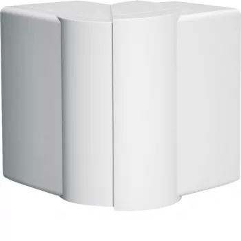 Hager ytterhörn LFF6009039016 för 60x90 mm kabelkanal, trafikvit (RAL 9016)